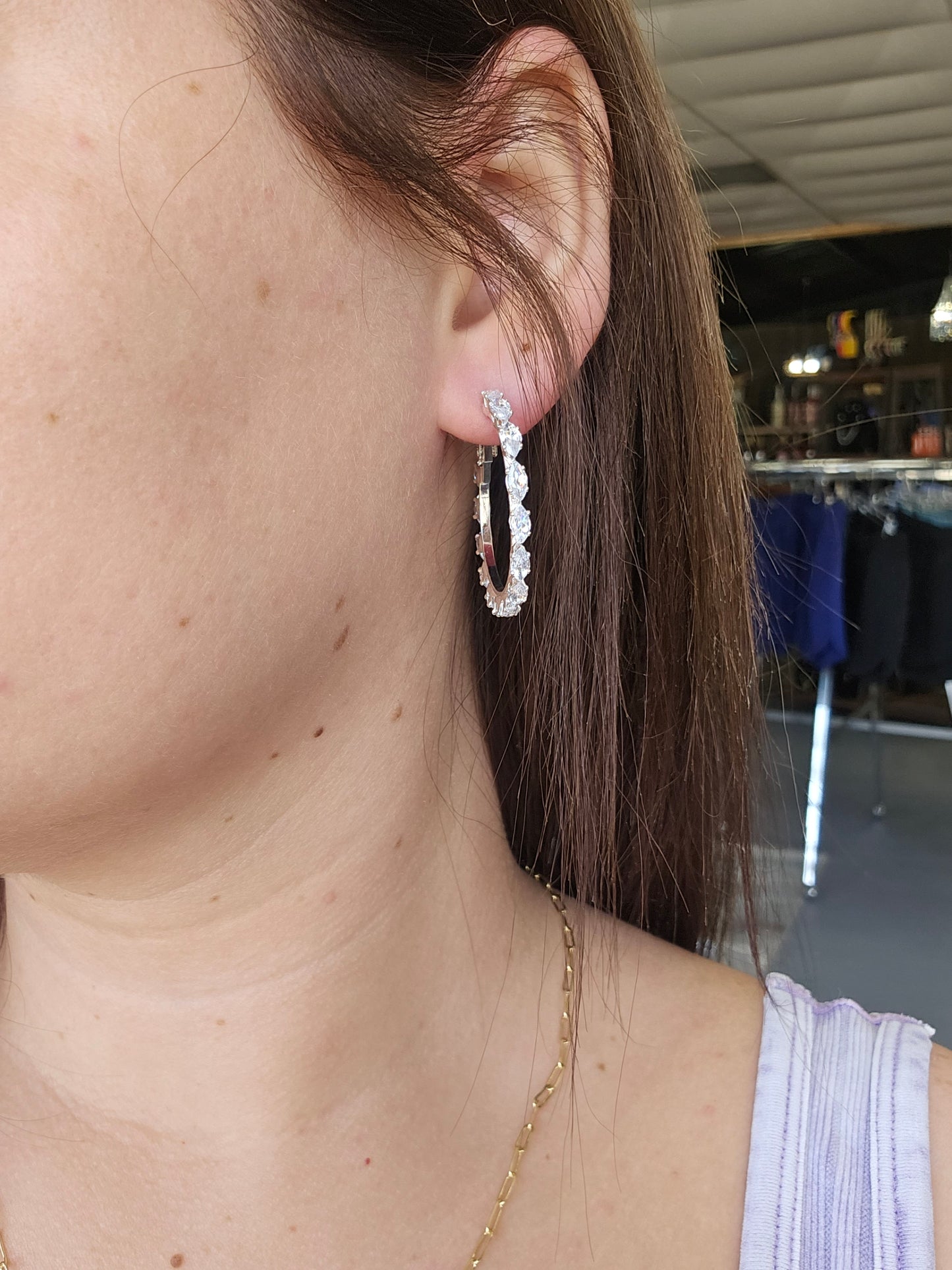 Bristol Earring in Silver