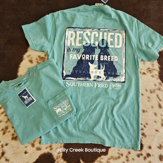 SoFriCo RESCUED Tee in Seafoam