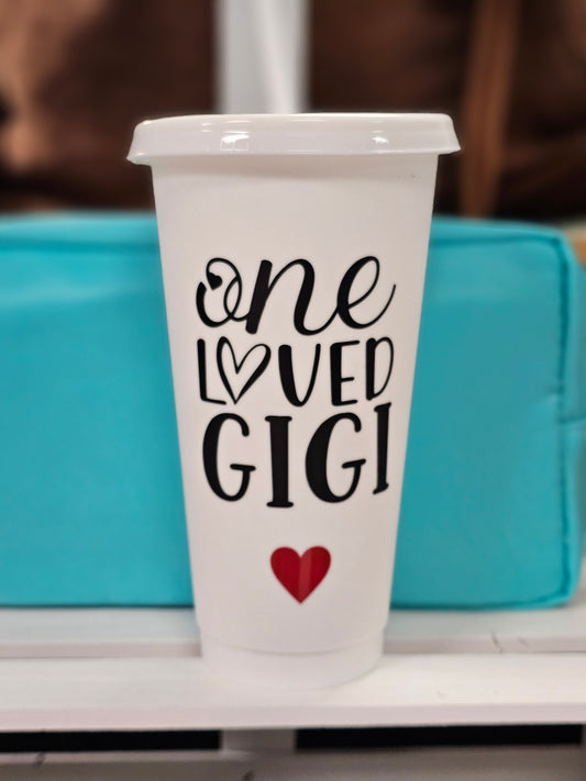 One Loved Gigi Cold Cup Tumbler