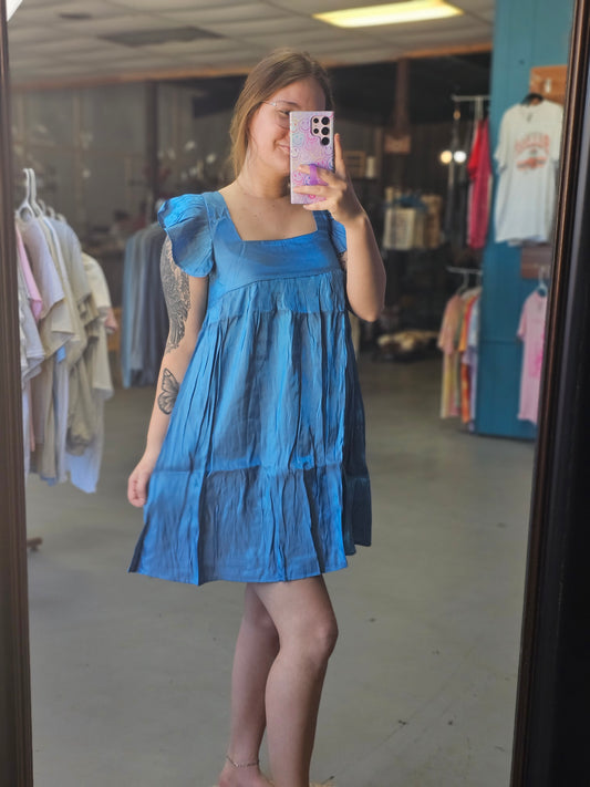 Blue Moon Mini Dress