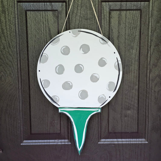 Golf Ball Tee Door Hanger