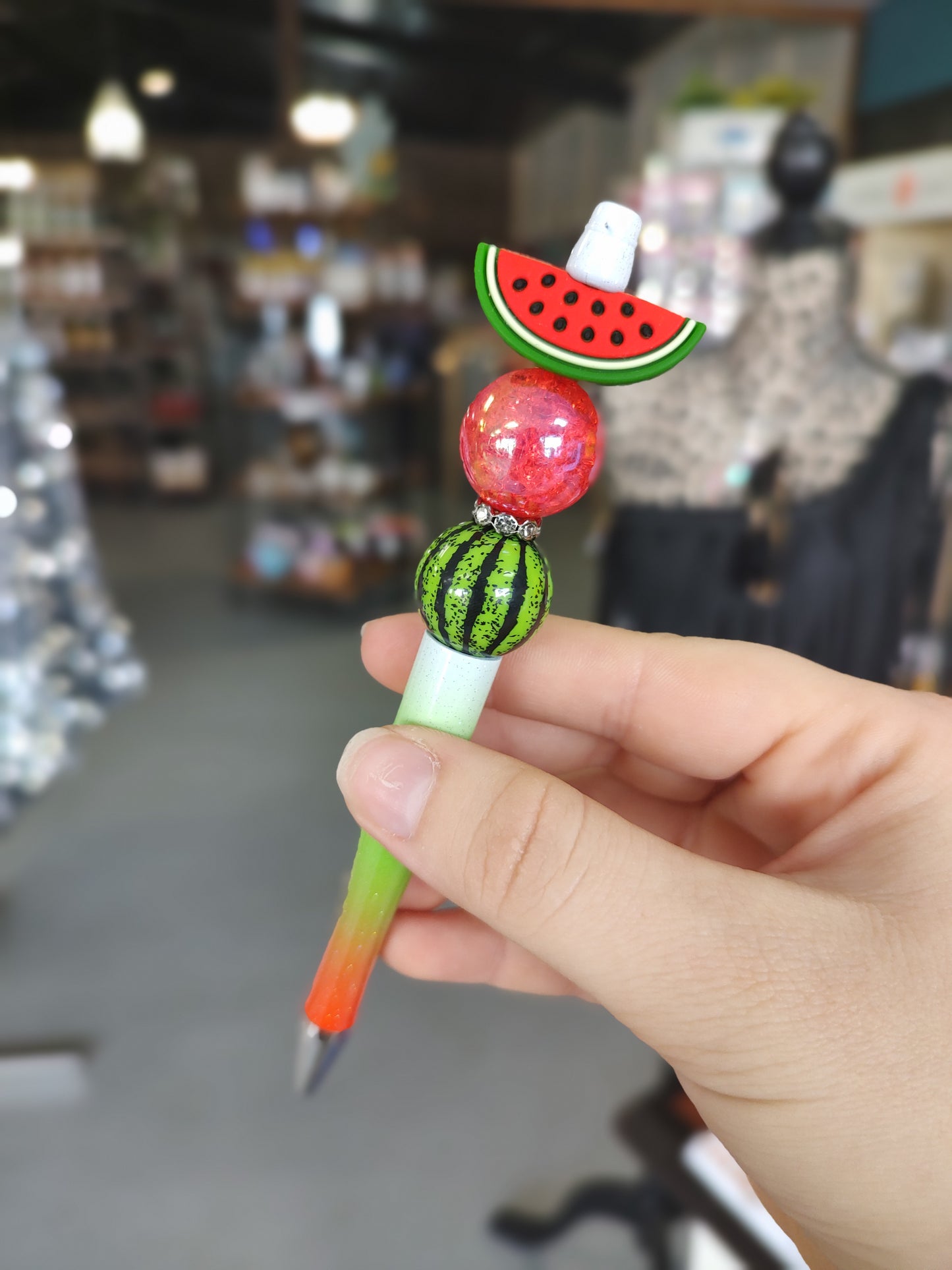 Watermelon Bead Pen