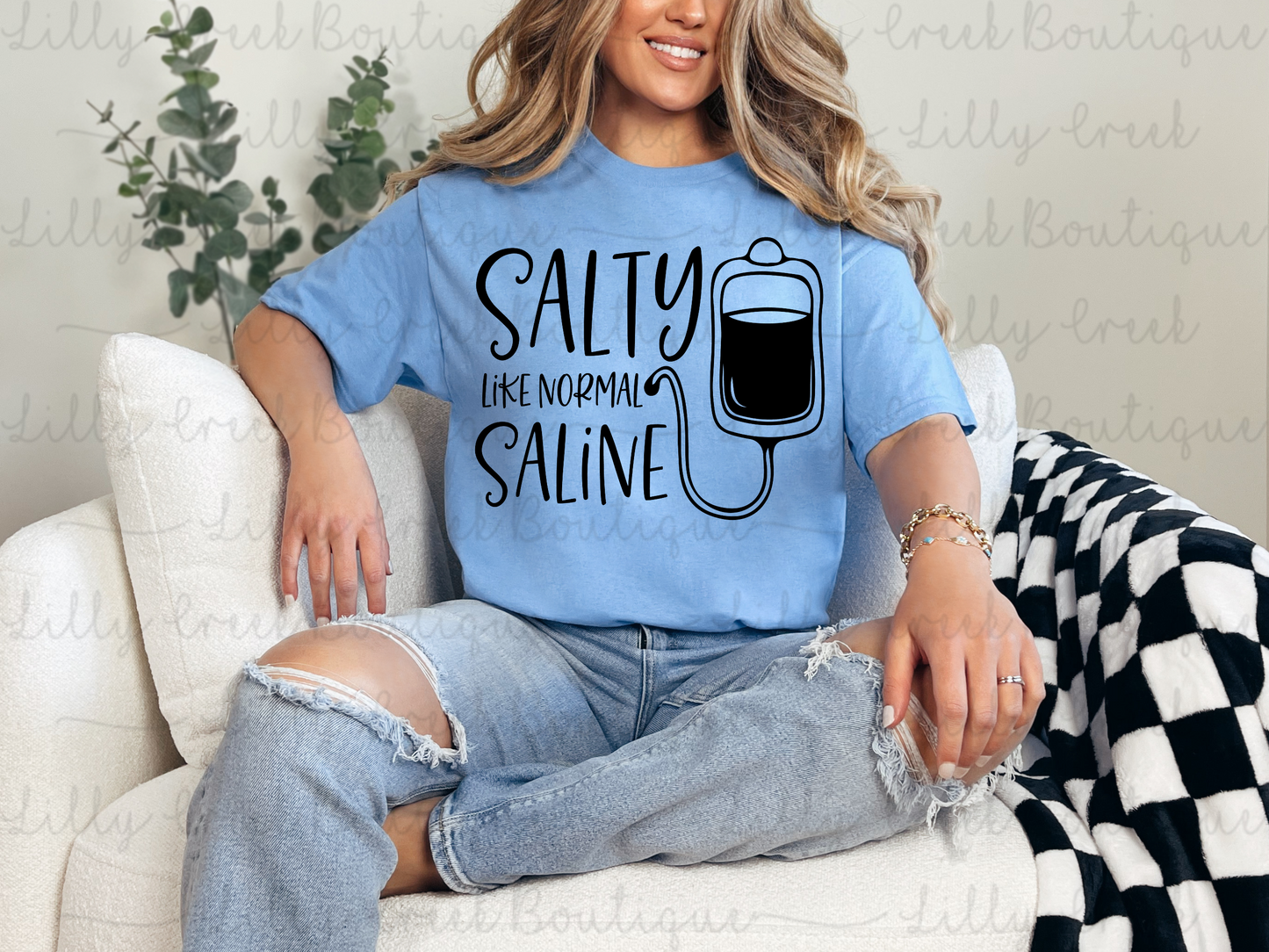 Salty Like Saline Tee