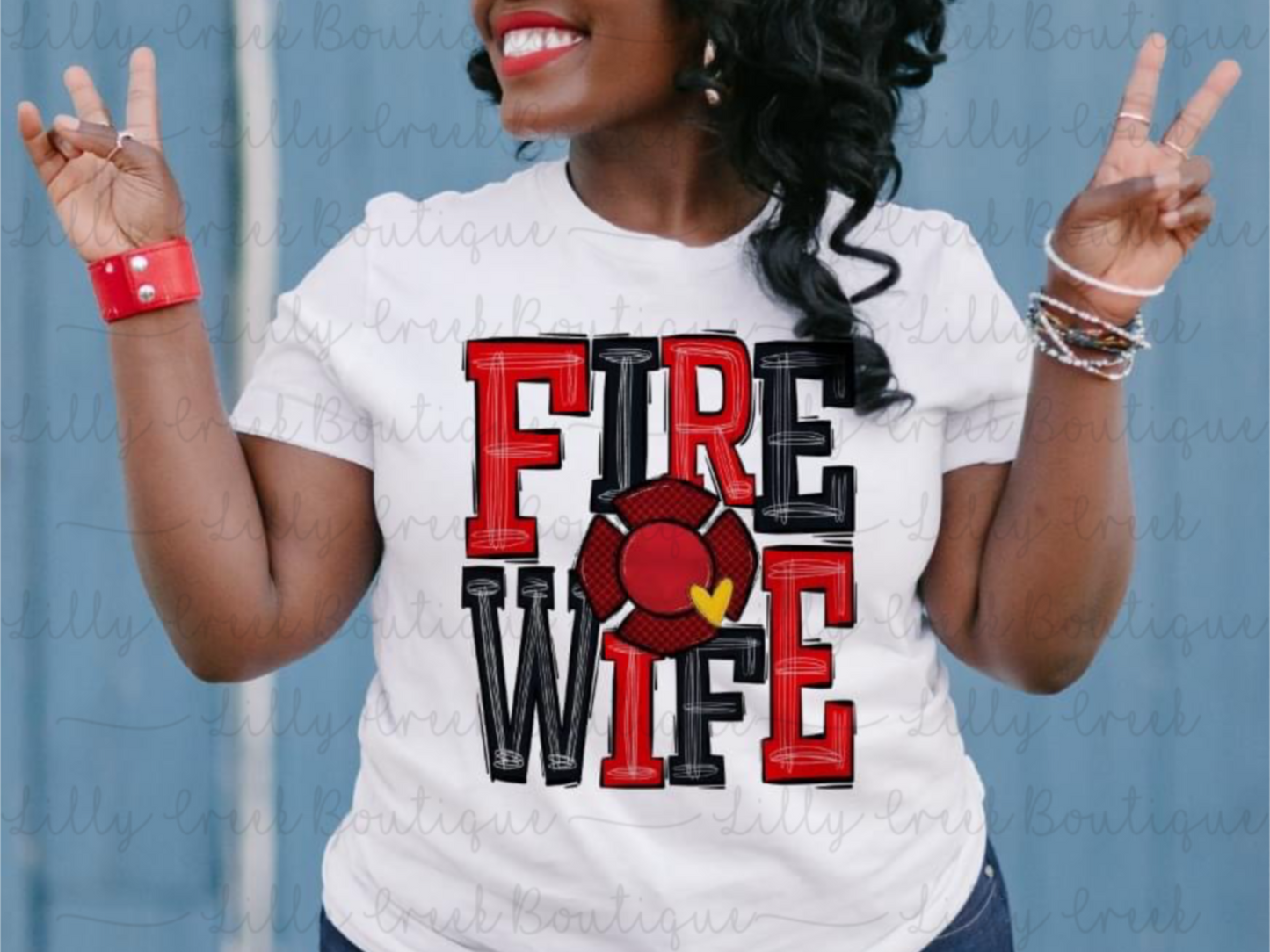 FIRE WIFE TEE