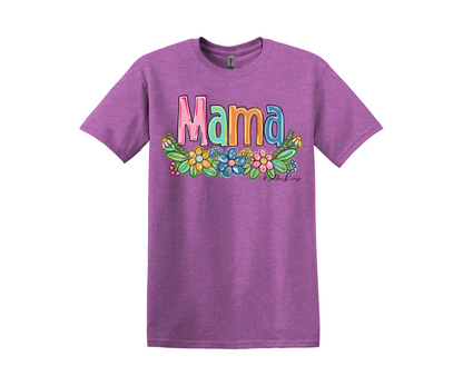 Spring Floral Most Loved Ladies Mother's Day Tee