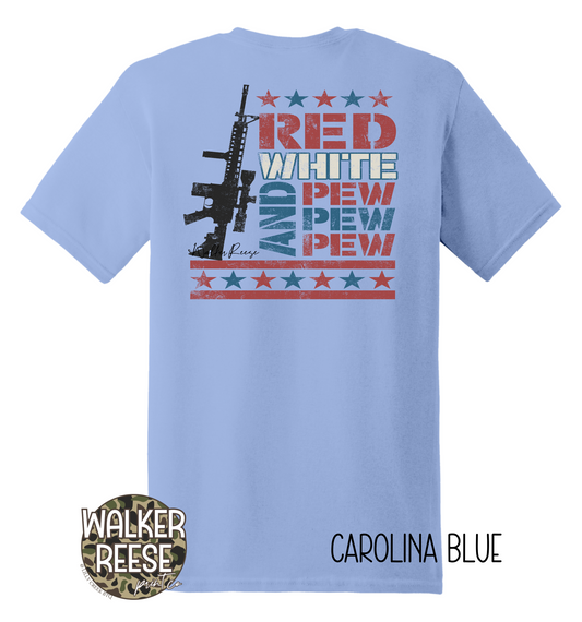 Red White and Pew Tee