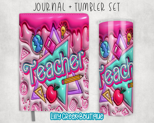 Bright Puff Teacher Duo Gift Set
